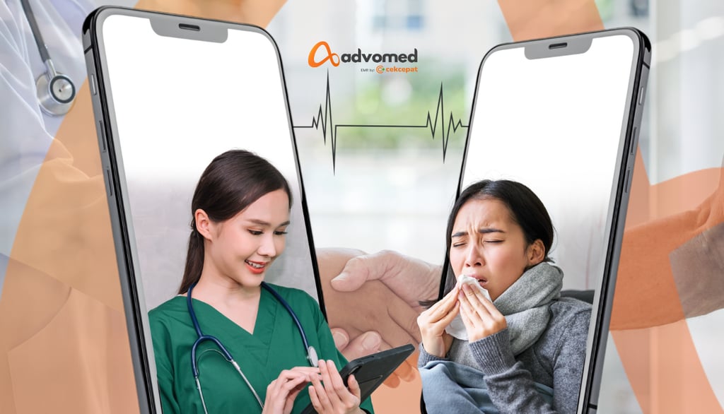 Fitur telekonsultasi dokter