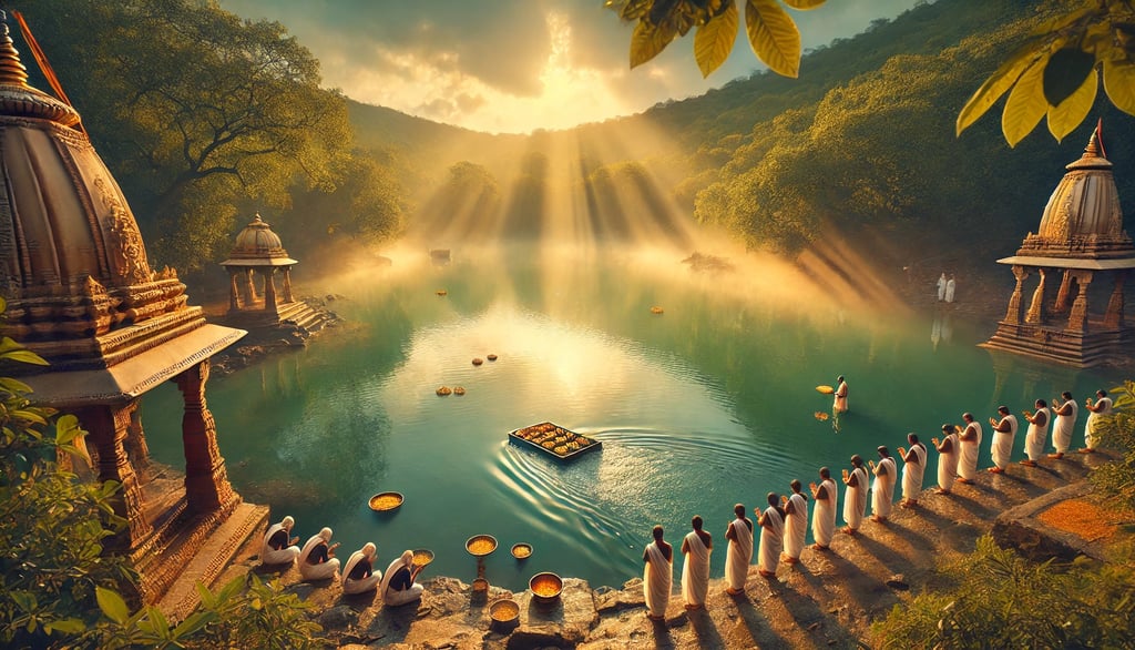 Bindu Sarovar in Siddhpur where Matrugaya Pooja is performed