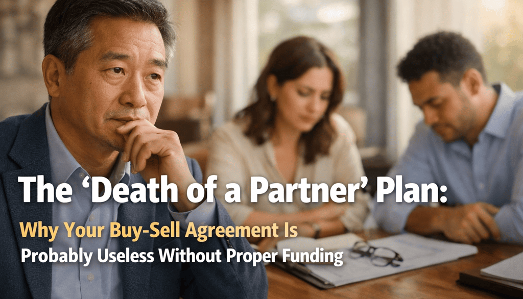 The 'Death of a Partner' Plan: Why Your Buy-Sell Agreement Is Probably Useless Without Proper Fundin