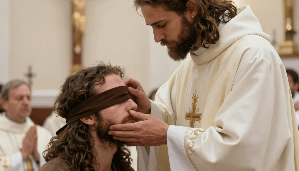 photo of white staircase