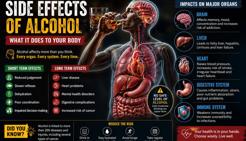 side effects of alcohol