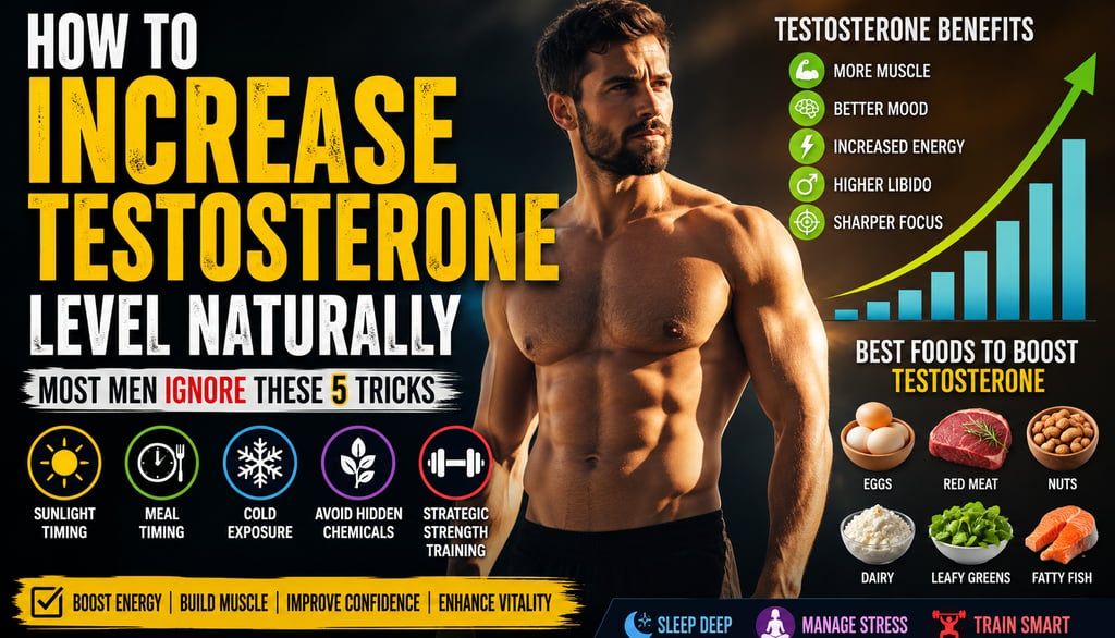 how to increase testosterone level