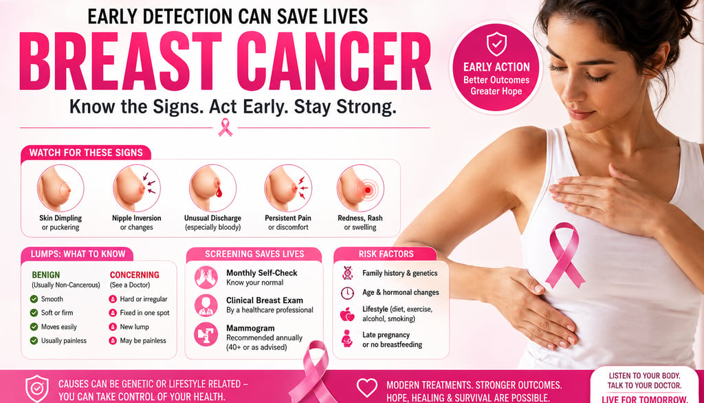 breast cancer symptoms