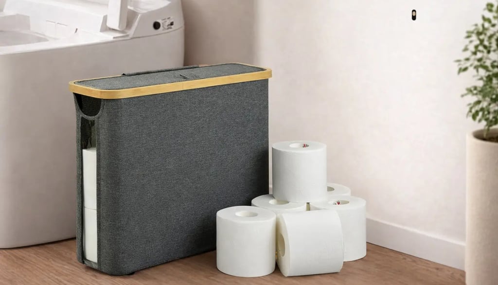 Cesto para papel higiênico