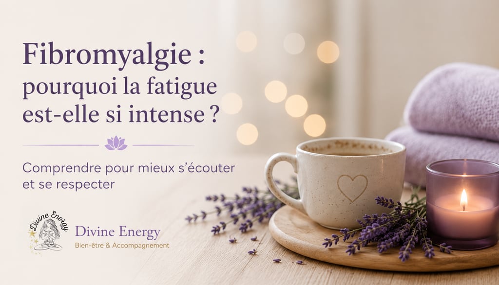 Divine Energy accompagne les personnes vivant avec la fibromyalgie, les douleurs chroniques et la fa