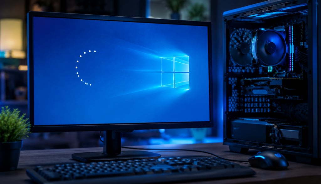 computador reiniciando sozinho windows