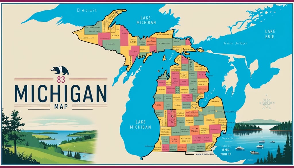 Michigan, a Great Lakes State