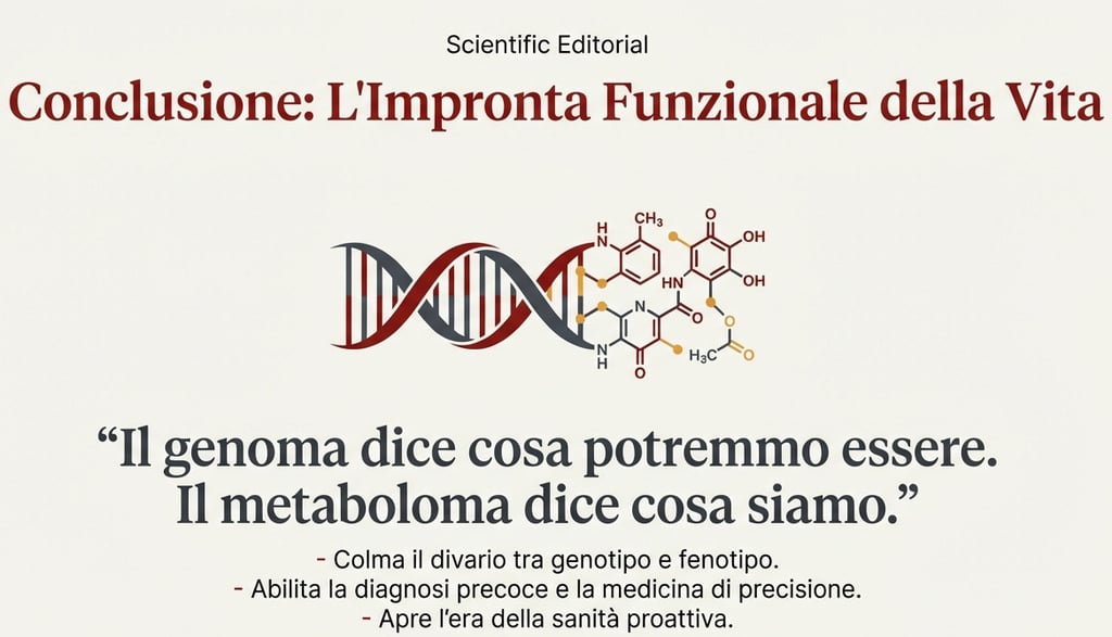 genoma e metaboloma insieme per l'impronta funzionale della vita