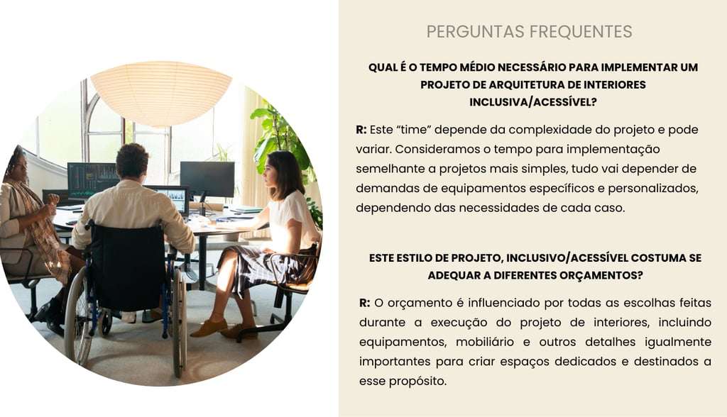 perguntas frequentes: espaços adaptáveis, versáteis, acessíveis e seniors-friendly