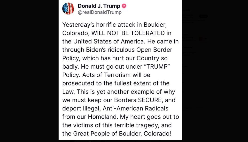 Boulder Attack Sparks National Debate: Immigration, Terror, and Political Fault Lines