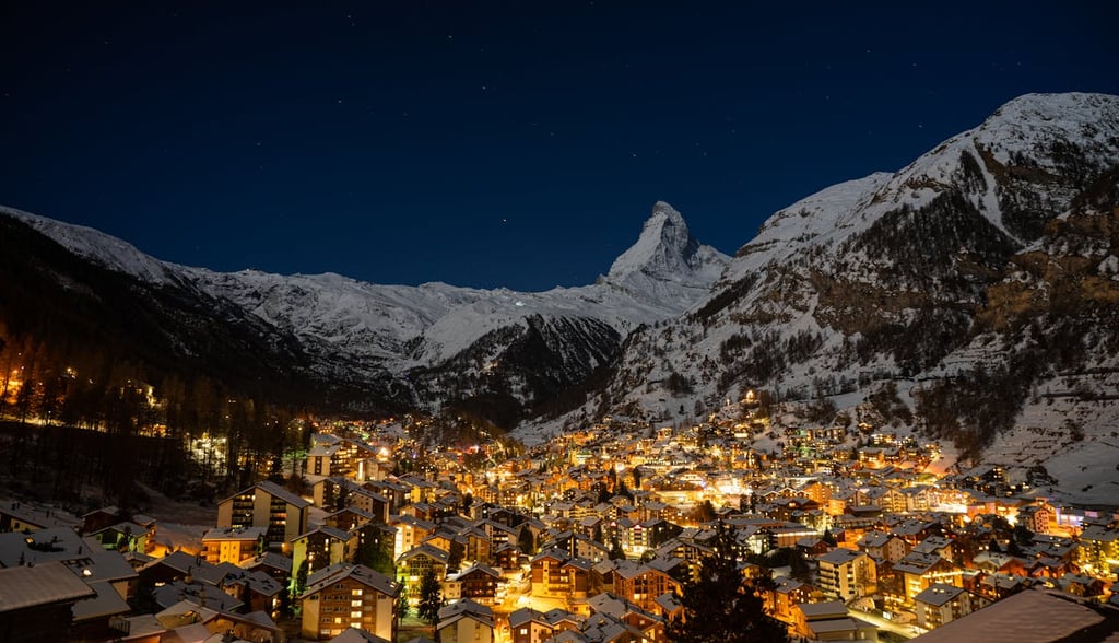 Zermatt Matterhorn Viewpoint in Switzerland