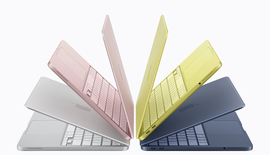 Colores Macbook Neo