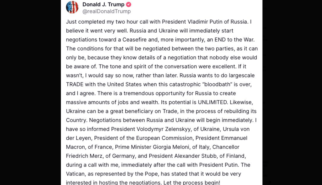 Can Trump Really End the Russia-Ukraine War? A Vatican-Hosted Ceasefire Sparks Hope and Skepticism