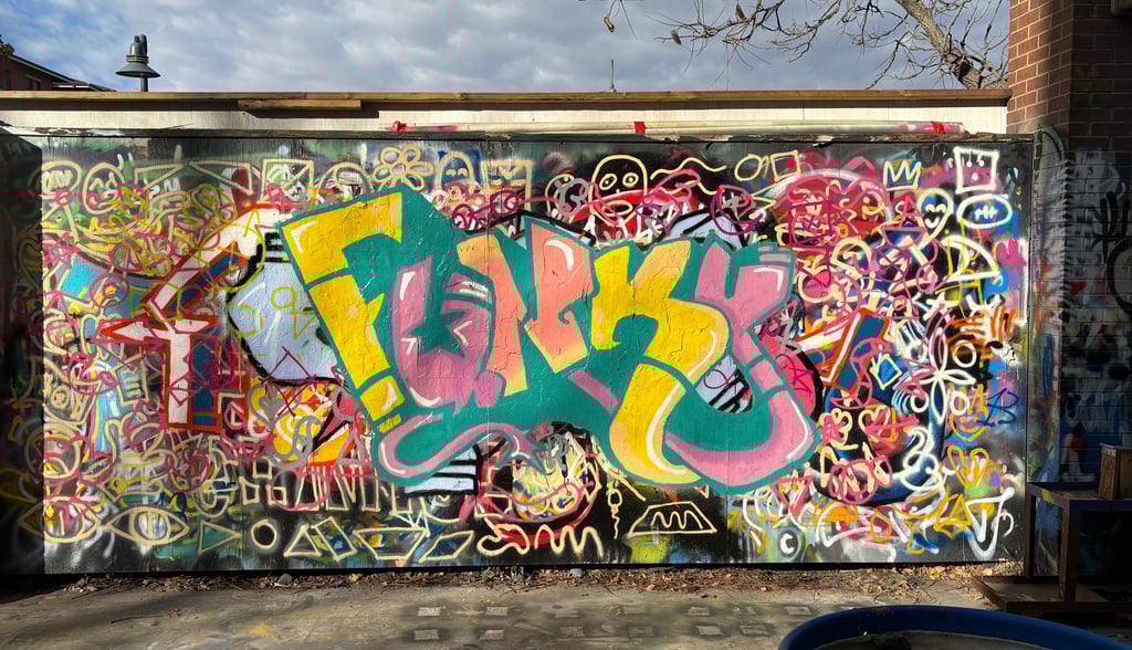 Mural of Funky