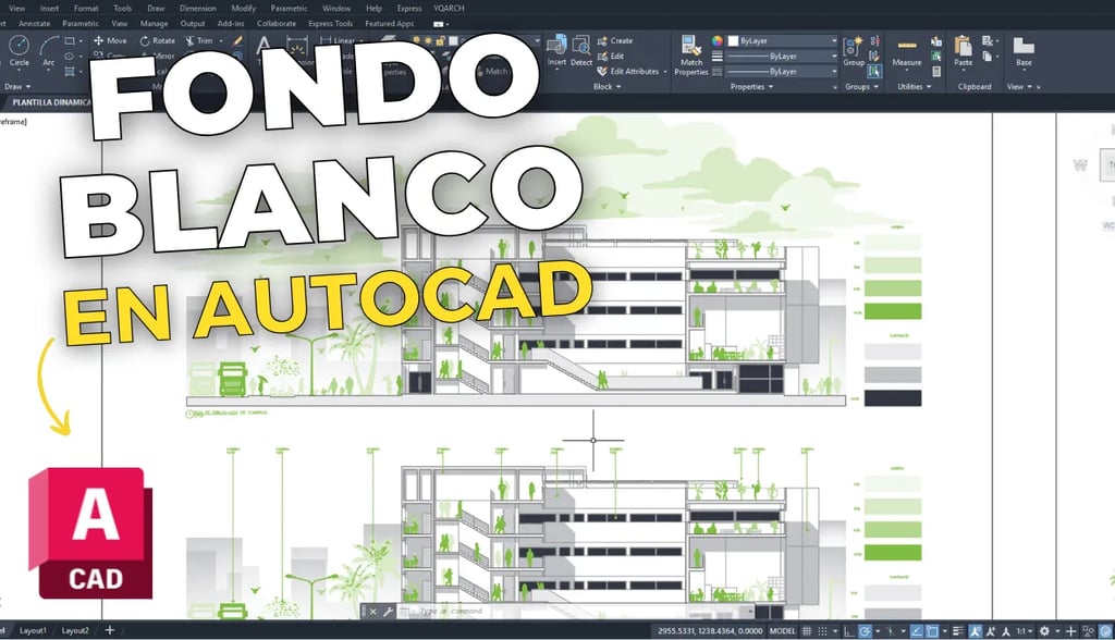 Cómo cambiar el color de fondo en AutoCAD