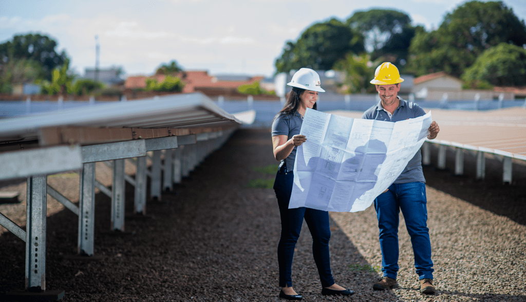 Estrutura para para solar