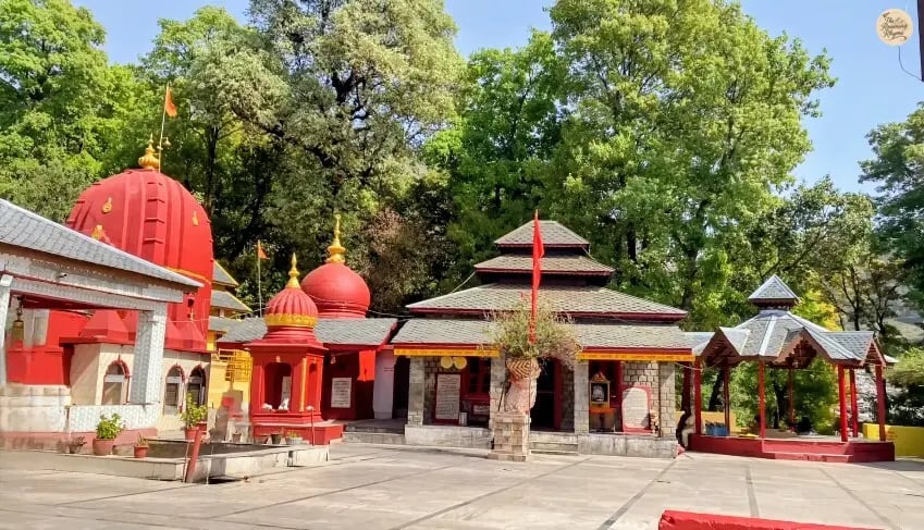 Aghanjar Mahadev temple Khaniyara village Dharamshala  Shiva temple Himachal.