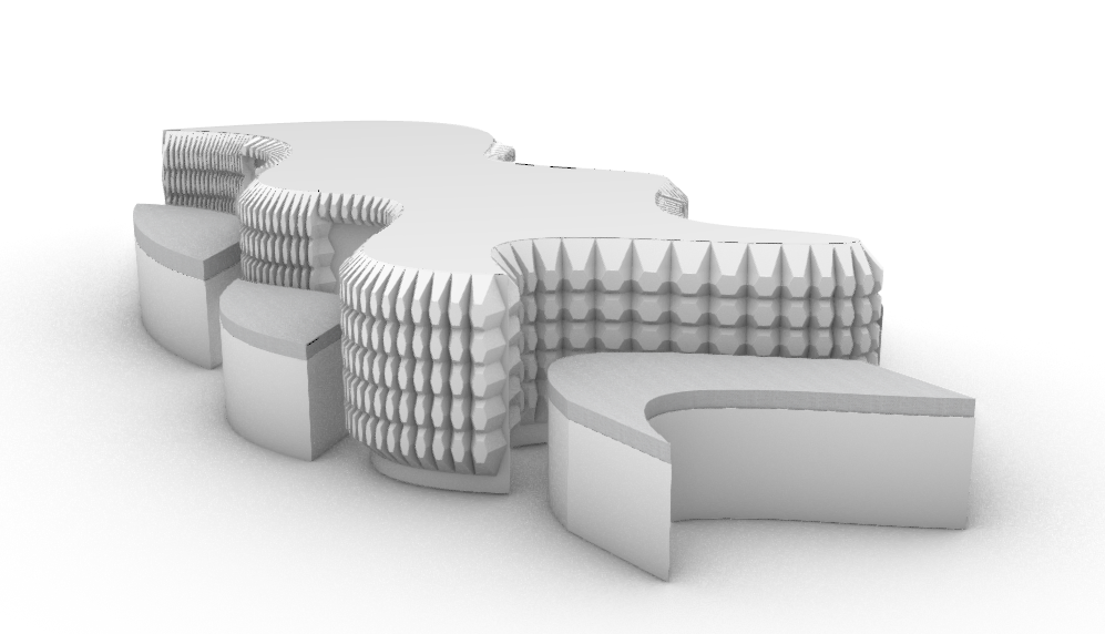 Laila Al-kharabsheh-Curva – Futuristic Table