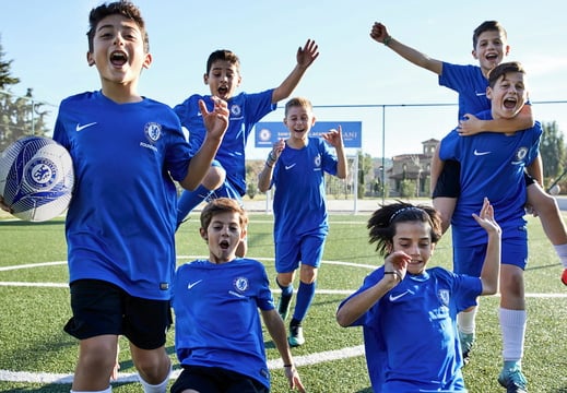 Chelsea football academy at Sani resort