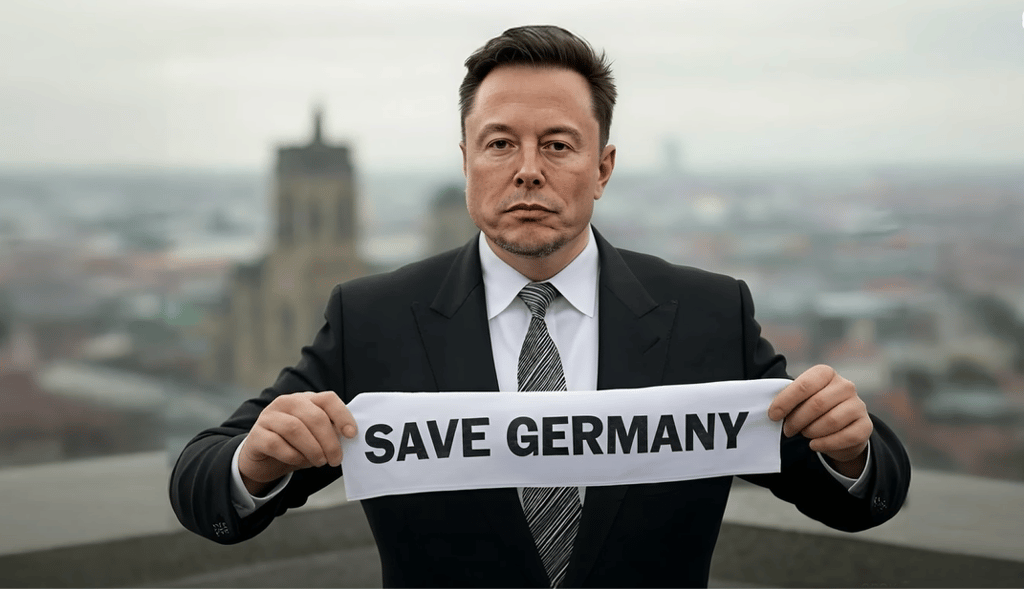 Attack on Germany Shocks the World! Elon Musk Calls German Leader a Fool - by GeoNewsDaily