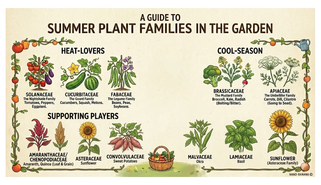 summer plant famlies