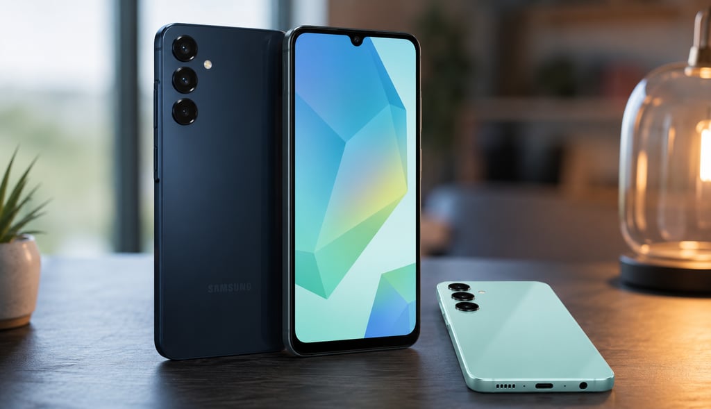 Samsung Galaxy A16 5G com tela Super AMOLED