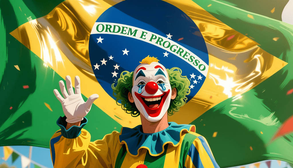mostra a tua cara palhaço