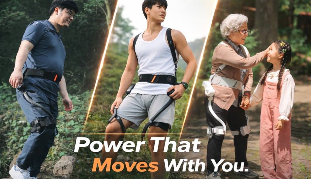 Lightweight. Intelligent. All-day Strength.