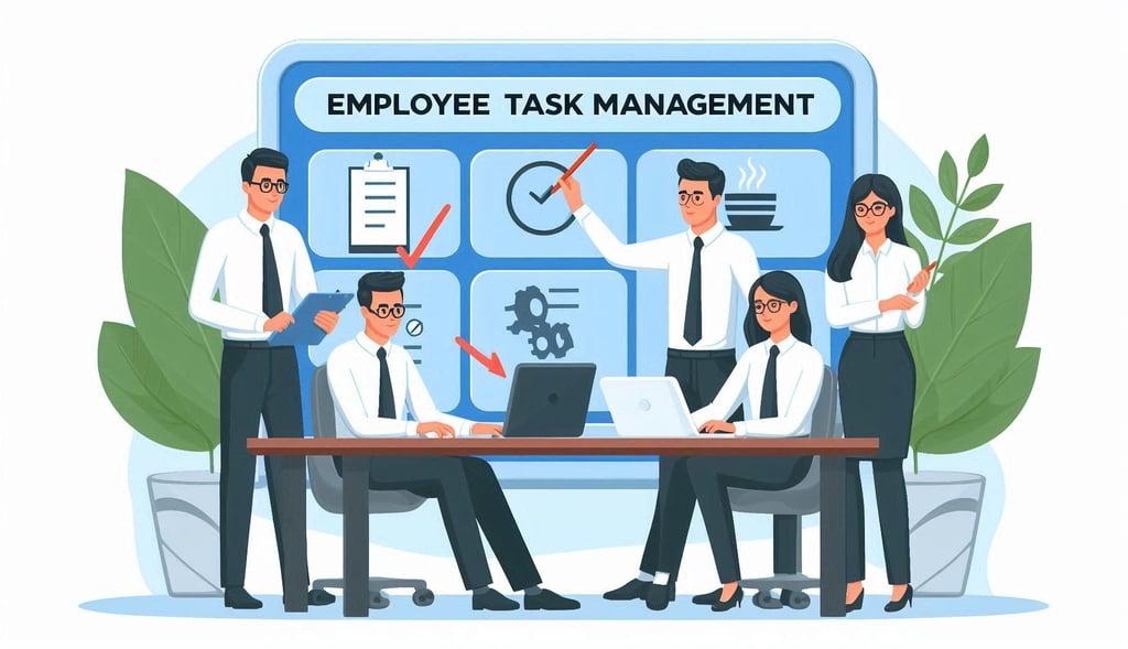 Employee Task Management System Free Source Code
