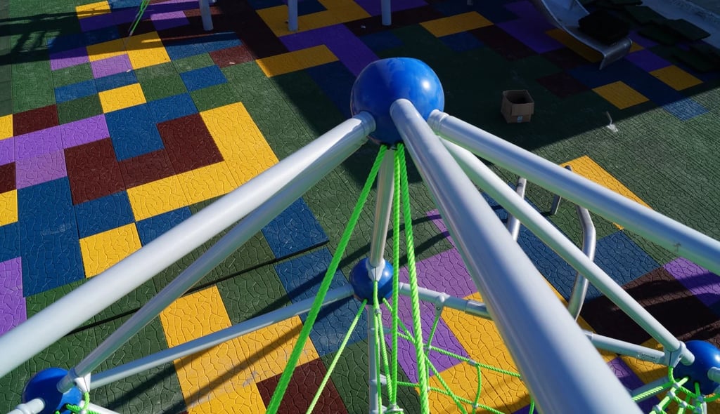 gumine danga zaidimu aikstelems