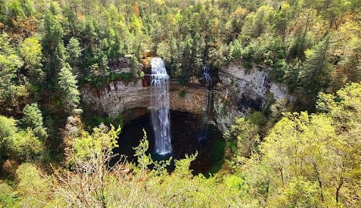 Fall Creek Falls, Pikeville - What's 256 feet tall & keeps on falling? Fall Creek Falls waterfall