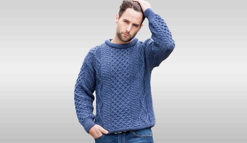 aran fisherman knitted sweaters