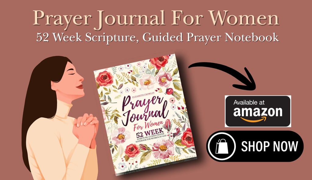 a woman praying with a prayer book and a prayer book