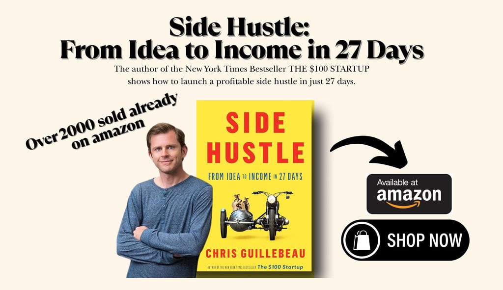 a man standing in front of a book cover