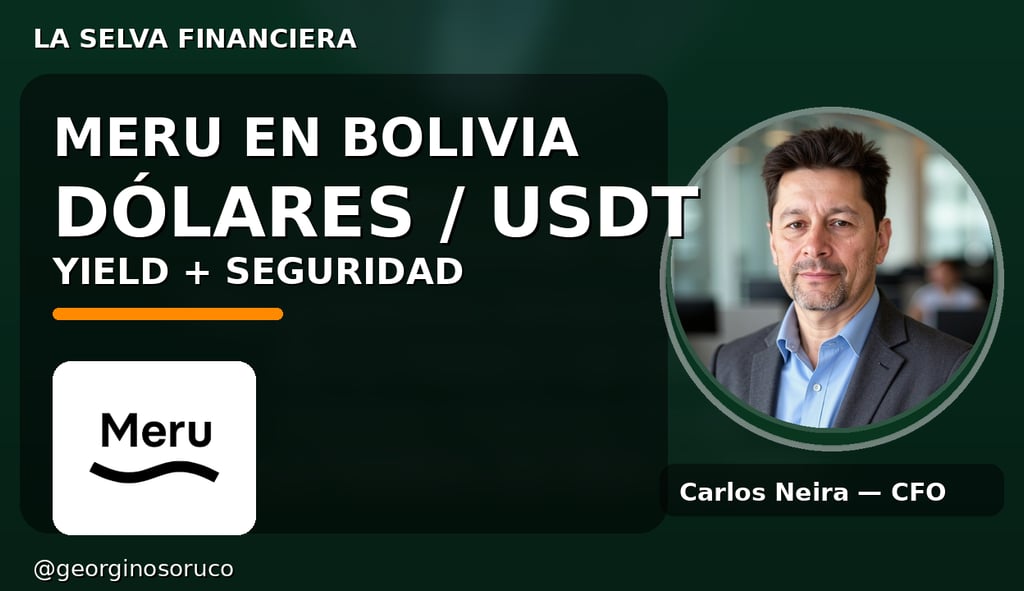 Georgino Soruco con Carlos NEIRA - CFO and Co-Founder MERU - PODCAST LA SELVA FINANCIERA