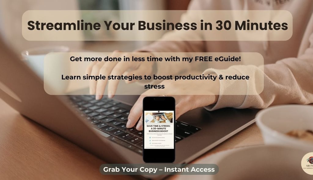 Free eGuide: Streamline your business in 30 minutes. Download now!
