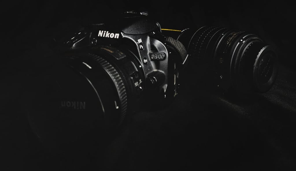 a camera with a camera and some cameras