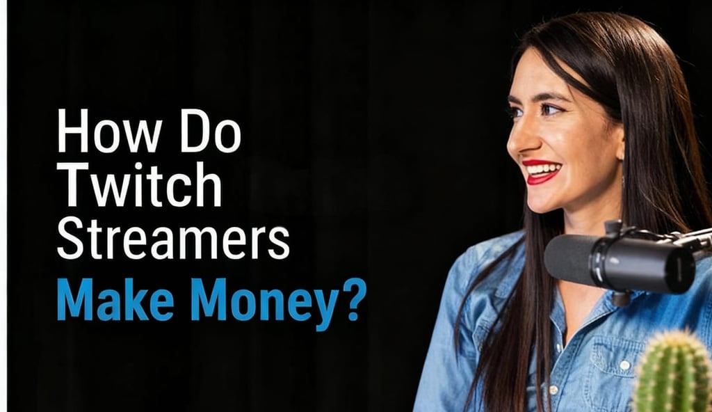 how do twitch streamers make money