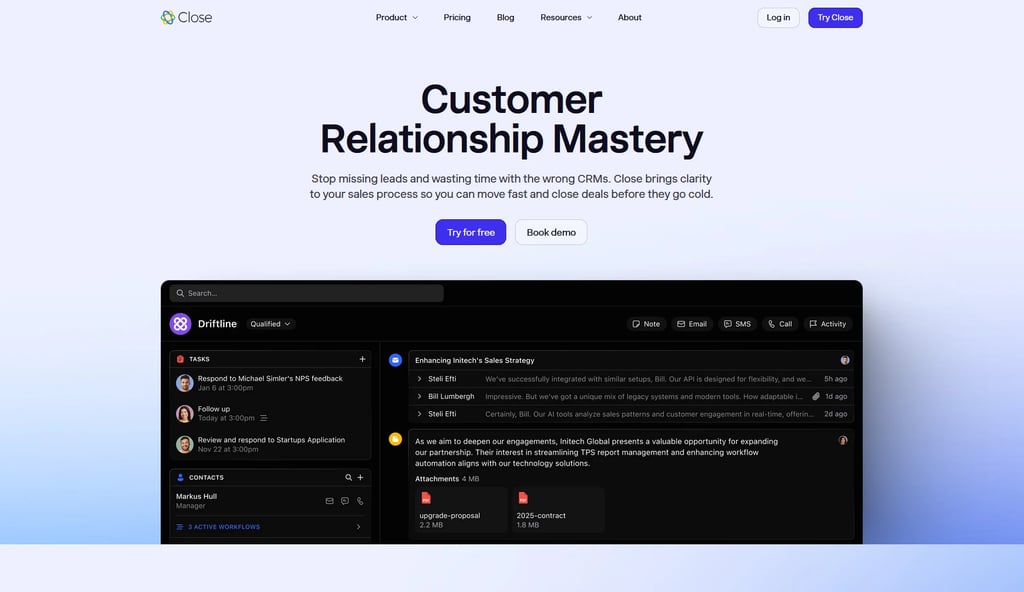 Close Homepage