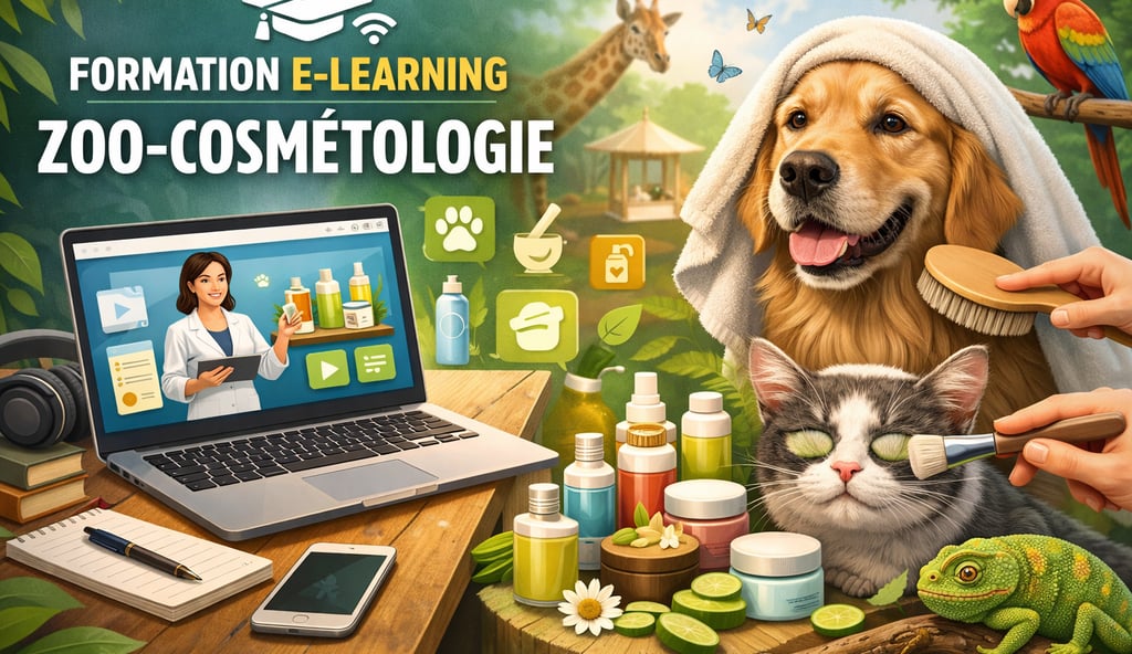 e-learning zoocosmetologie