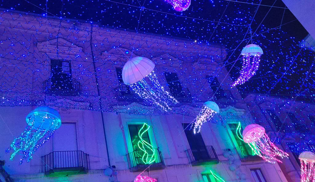 Luci d'Artista Salerno Largo Campo