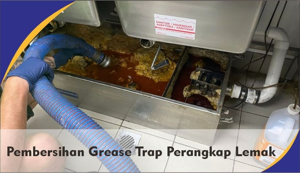 sedot grease trap tangsel