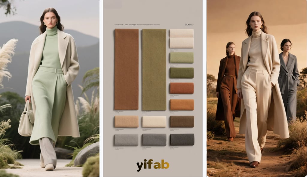 Functional Fabric Color Trends for Autumn/Winter 2026/27