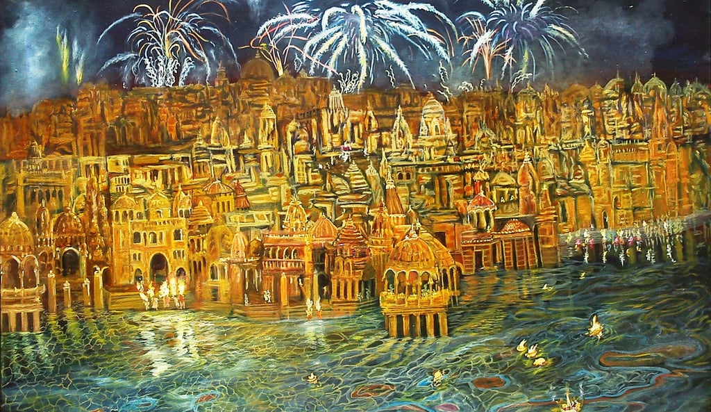 unique-blend-oil-painting-Studio-Ananta-spiritual-libre-essence-anuragk-gupta