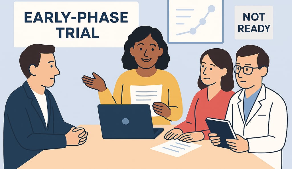 early phase trial problem
