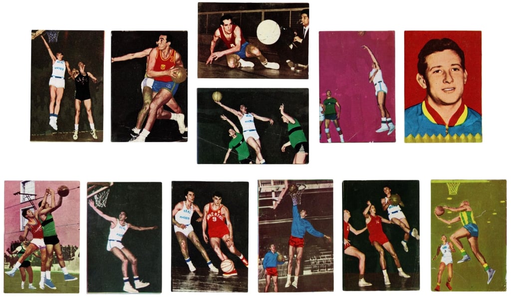 1964 Disgra Atletas Basketball Cards