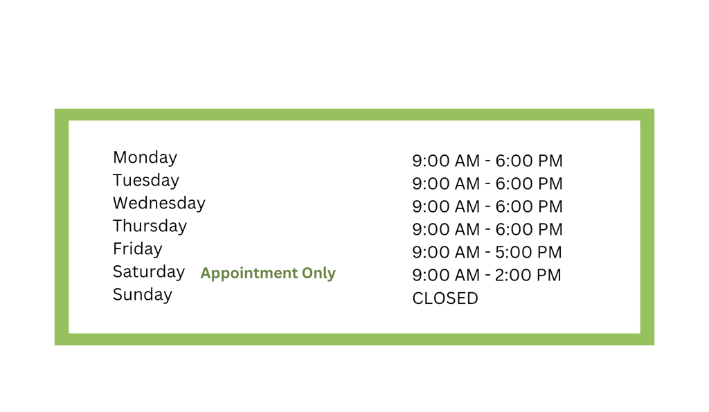 hours of operation