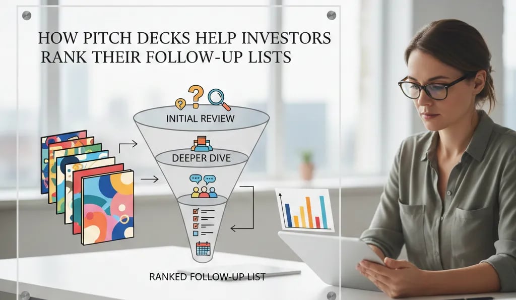 How Pitch Decks Help Investors Rank Their Follow-Up Lists