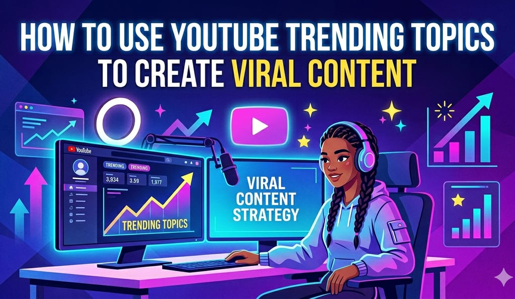 How to Use YouTube Trending Topics to Create Viral Content