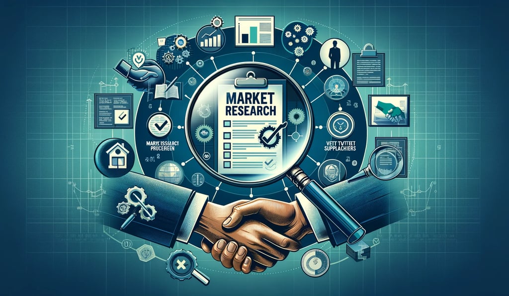 marketing symbols in a circle